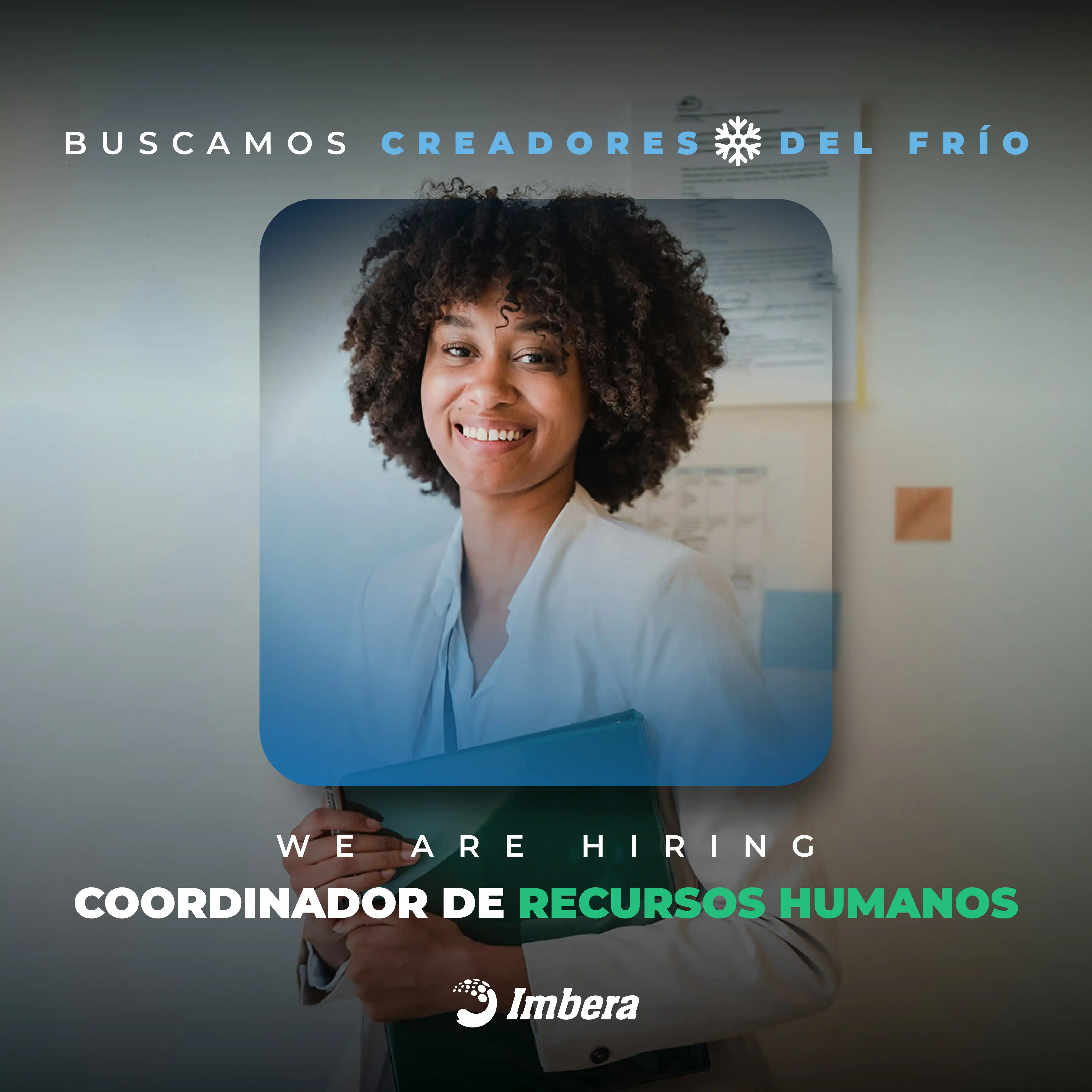 Oferta laboral COORDINADOR RH Imbera Colombia